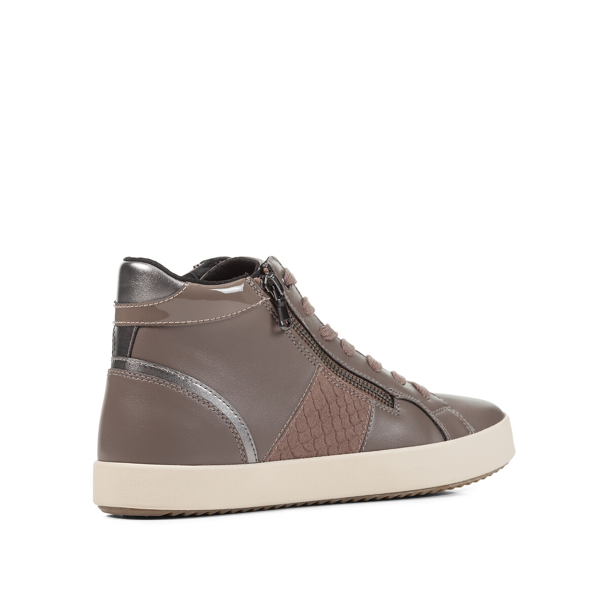 Baskets respirantes montantes Blomiee taupe, GEOX