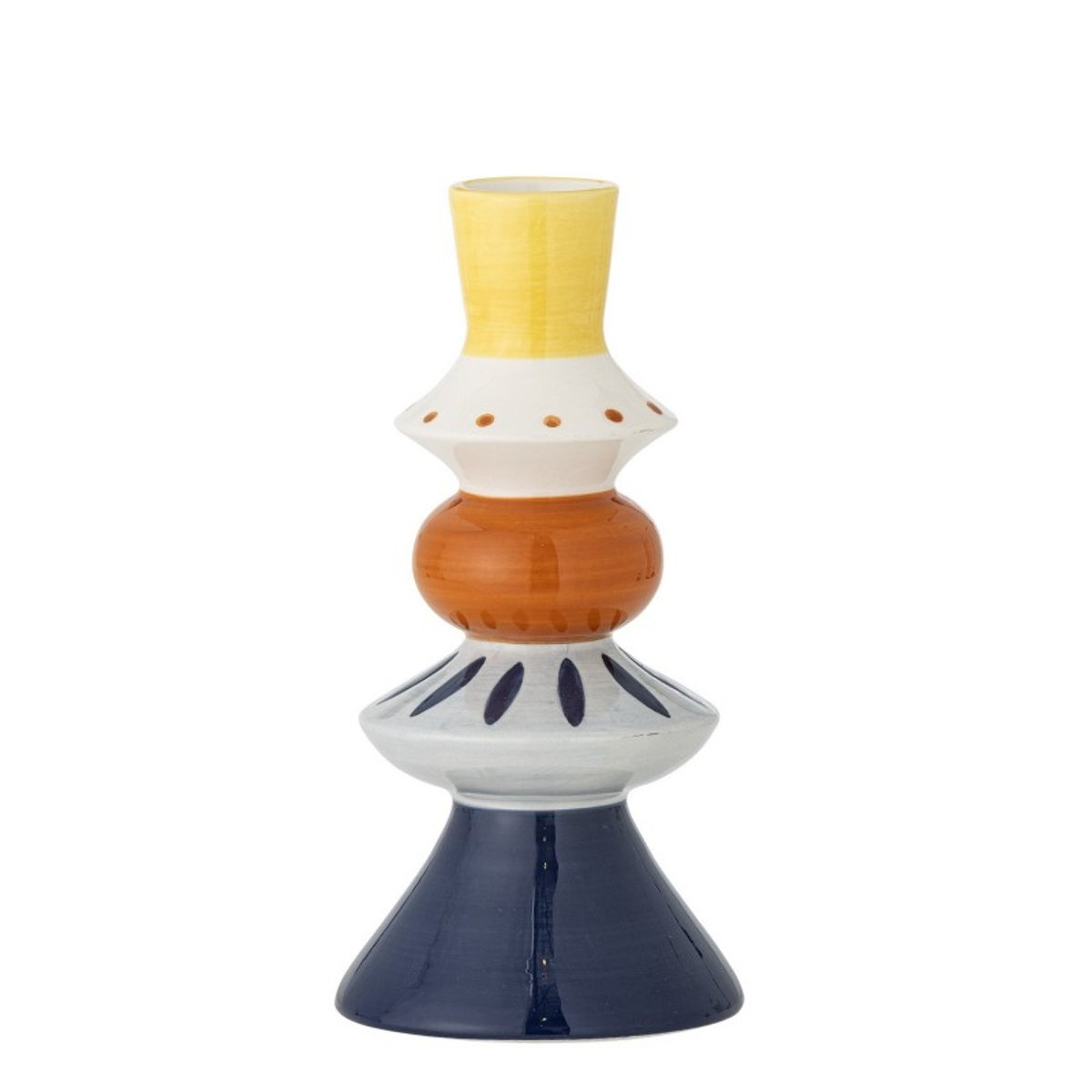 Petit vase grès peint Kairi multicolore, BLOOMINGVILLE