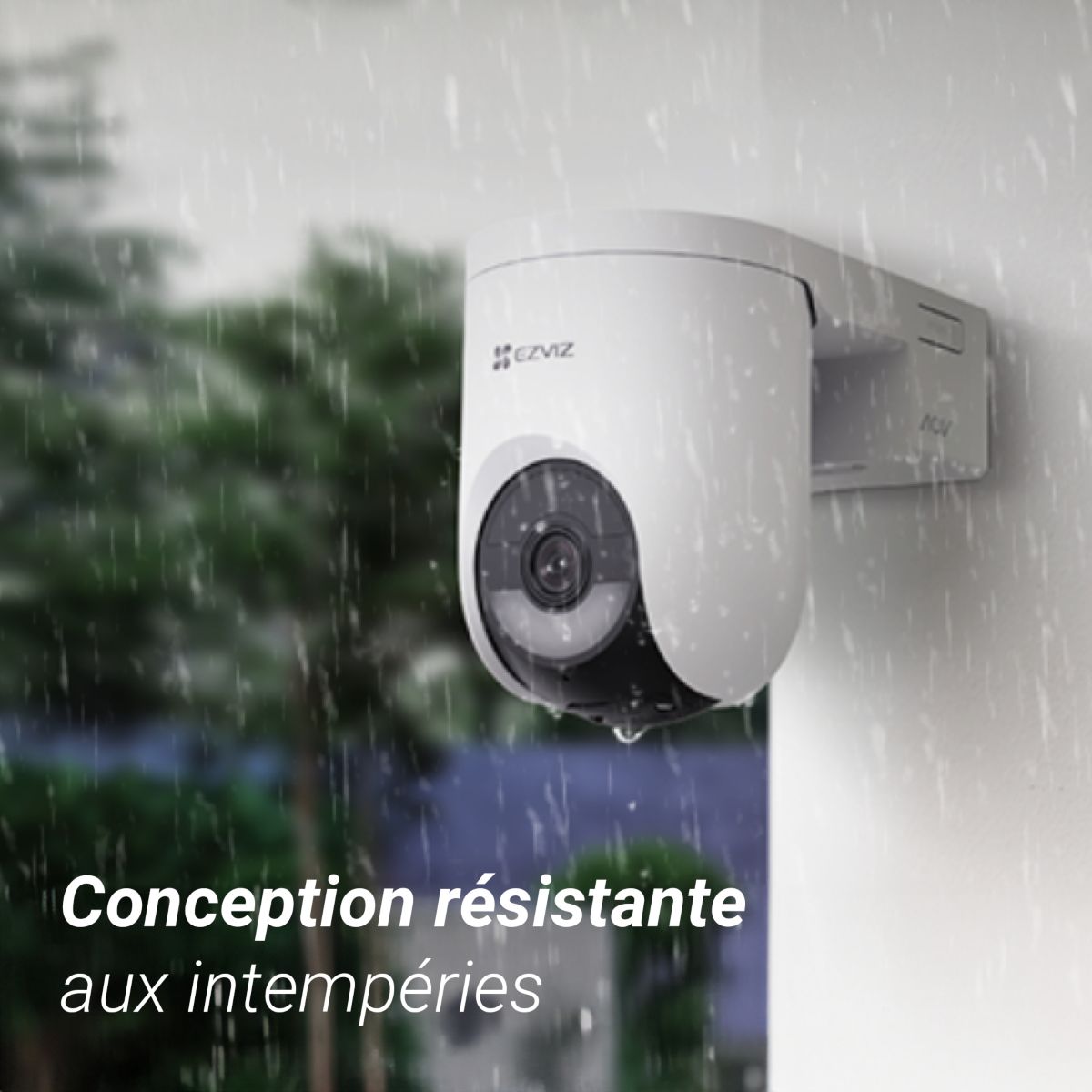 Pack sécurité 2 cam. HB8 Lite+ Panneau Solaire couleur unique, EZVIZ