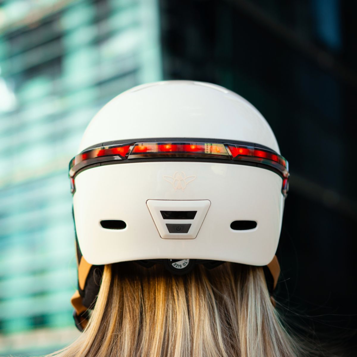 Casque Led Glow crème taille L crã¨me, CASR