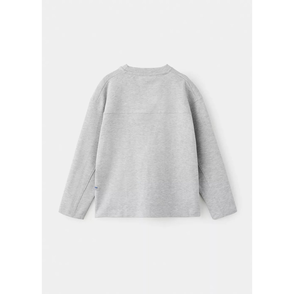 T-shirt coton coutures gris, MANGO KIDS