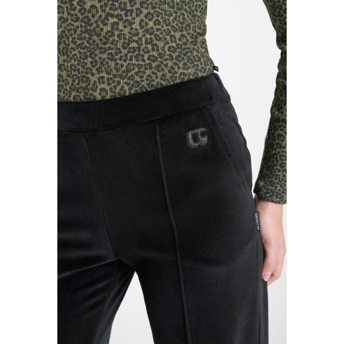 Pantalon jogpant SIDYGI black, LE TEMPS DES CERISES