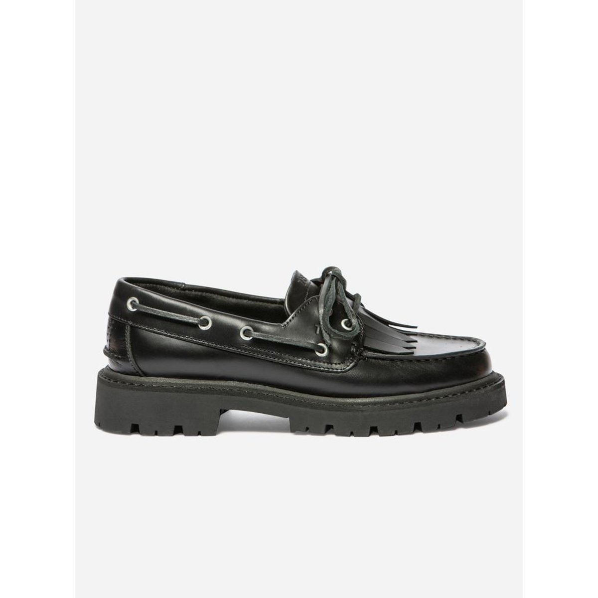 Chaussures bateau LAZARIE noir, TBS