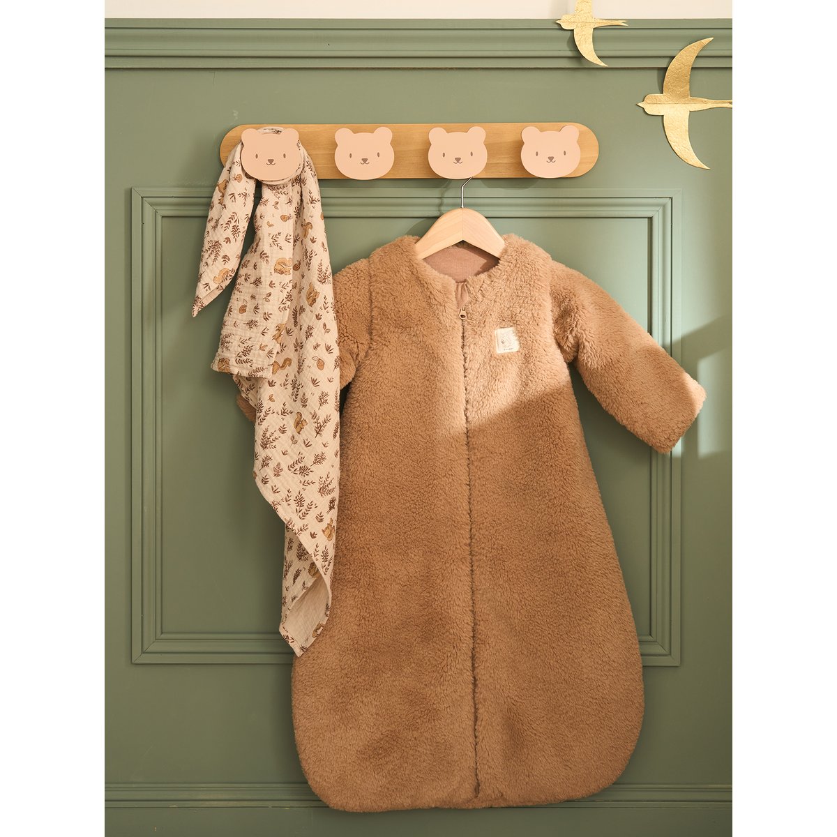 Gigoteuse sherpa NUTTY cappuccino, VERTBAUDET