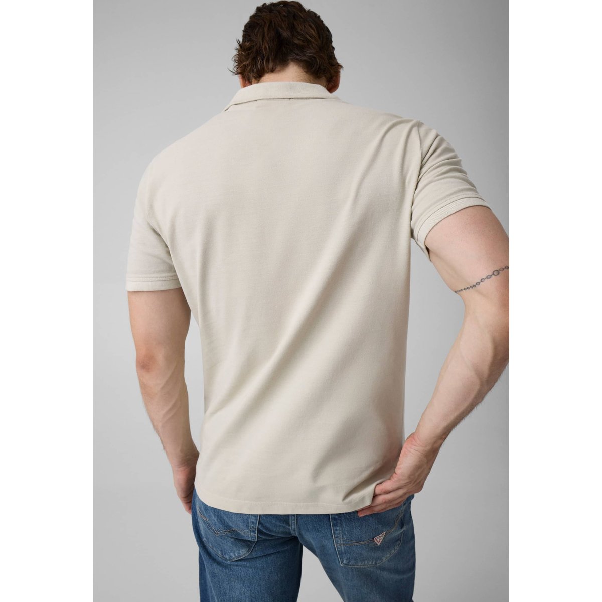 Polo Classique gris, GUESS