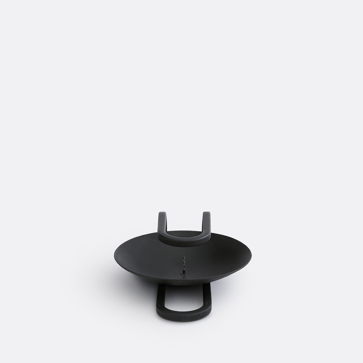 Candrale Iron Candleholder Height 4cm black, LA REDOUTE INTERIEURS