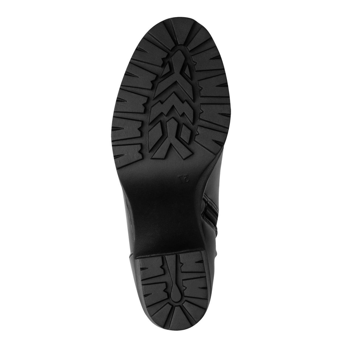 Bottine talon bloc noir, MARCO TOZZI