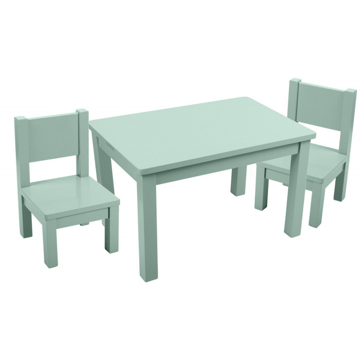 Lot de 2 Ma première chaise Enfant Montessori Vert sauge 1-4 ans vert sauge, PIOUPIOU ET MERVEILLES