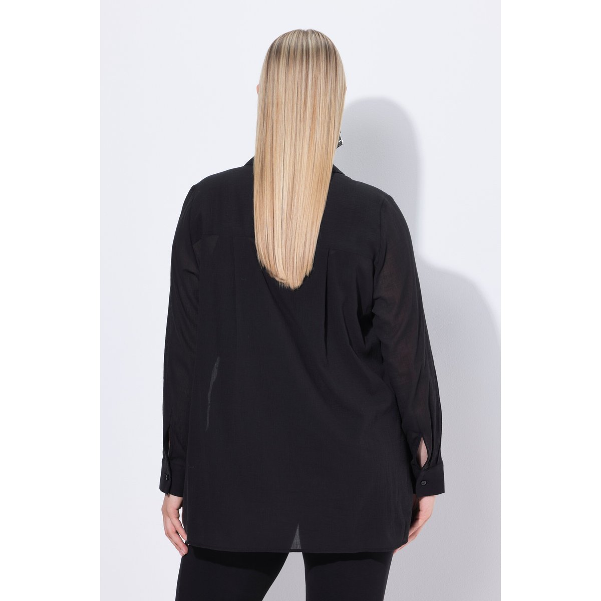 Blouse à strass noir, ULLA POPKEN