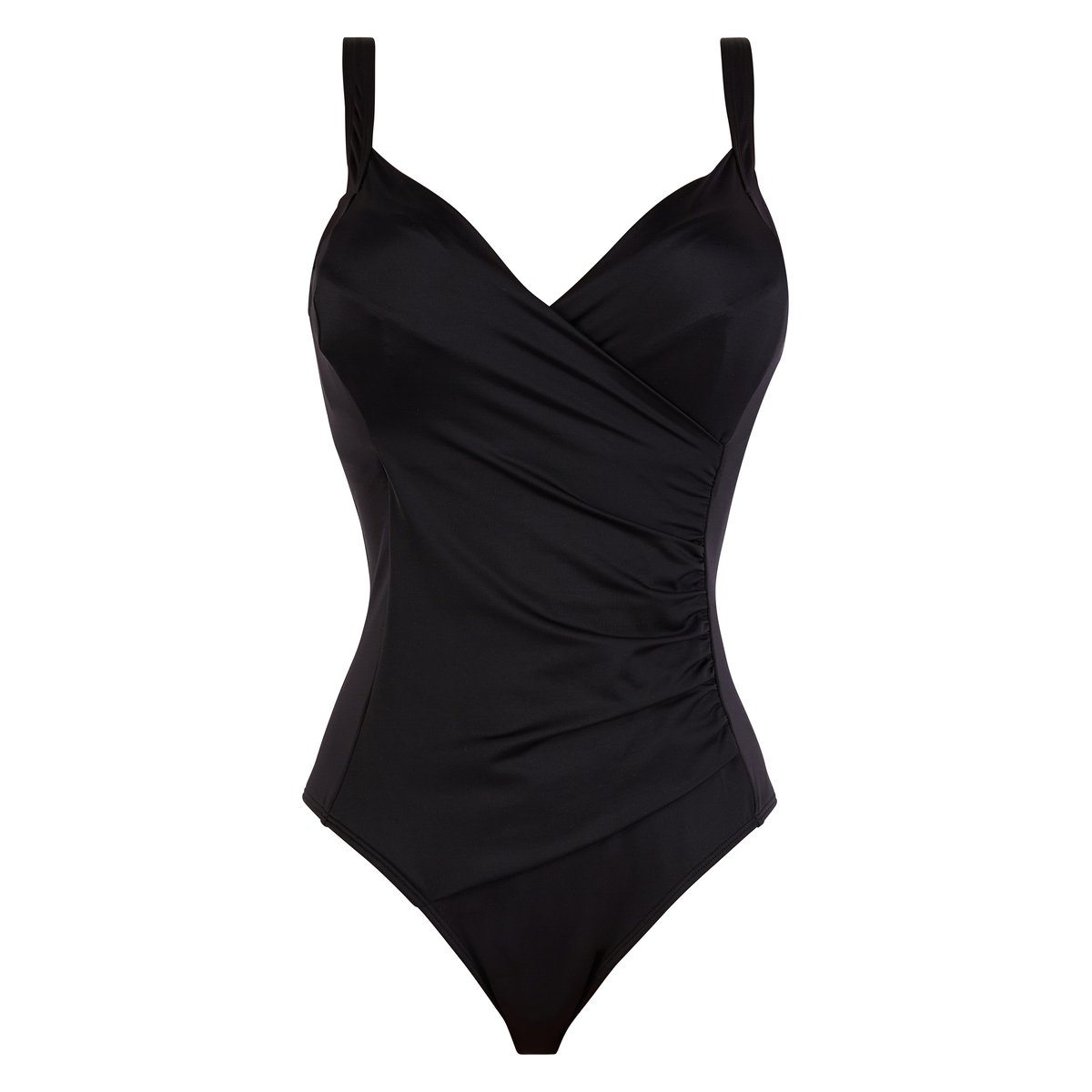 Maillot de bain 1 pièce gainant Aruba noir, SANS COMPLEXE