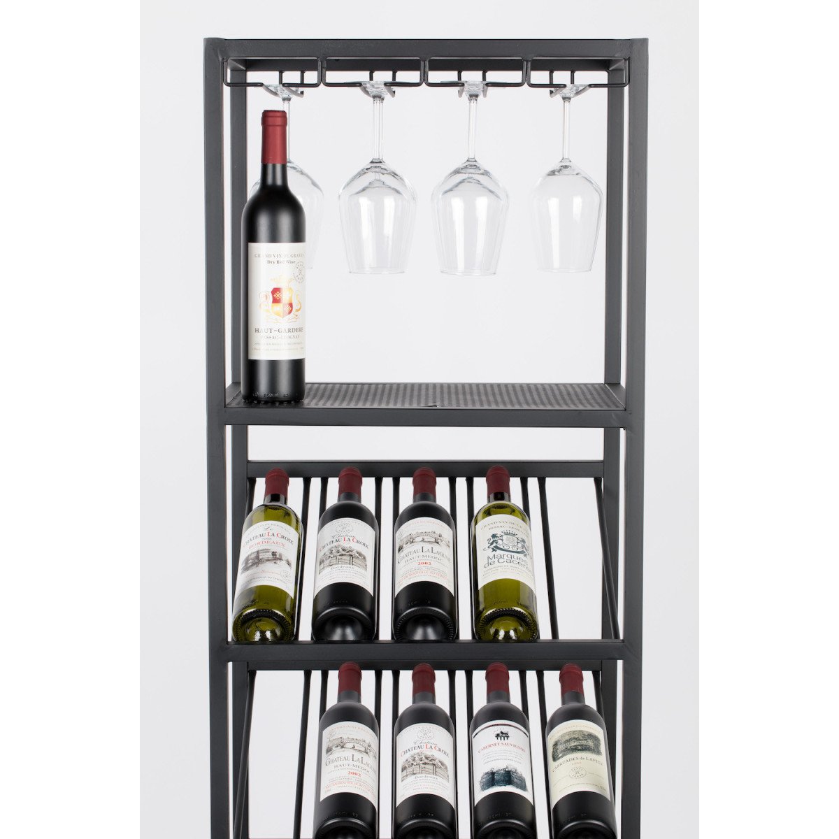 Rangement bar en métal H 180 - CANTOR noir, DUTCHBONE