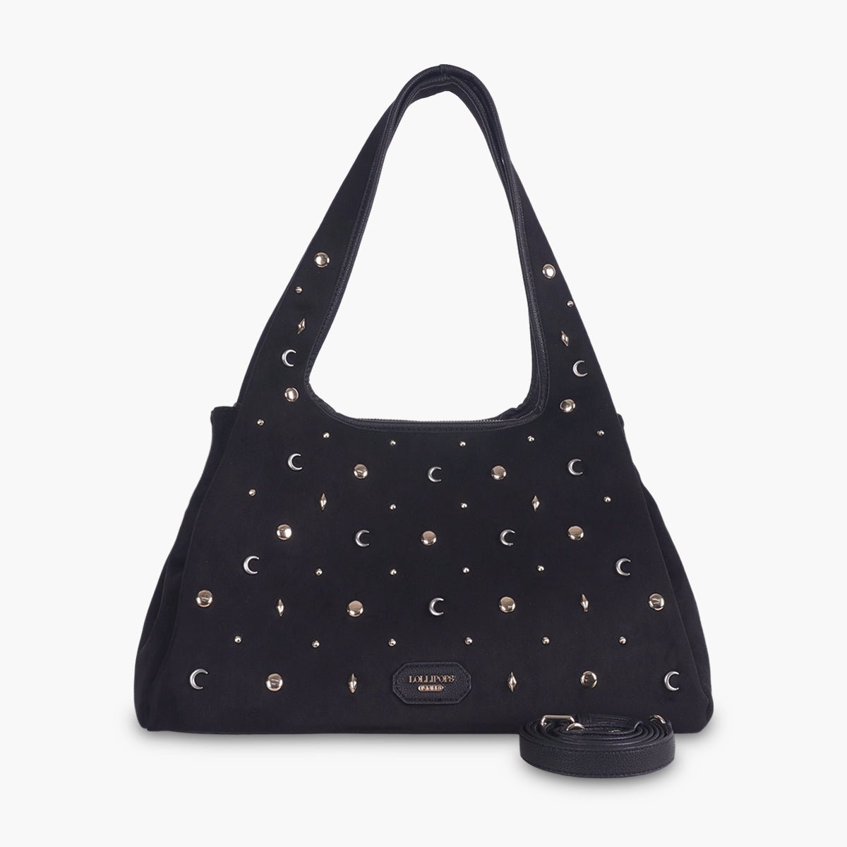 Sac Shopper L clouté Talaya doré, LOLLIPOPS