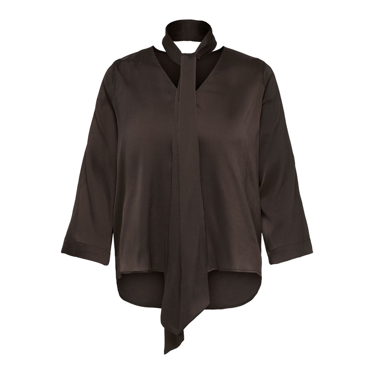 Blouse coffee bean 1, ONLY CARMAKOMA