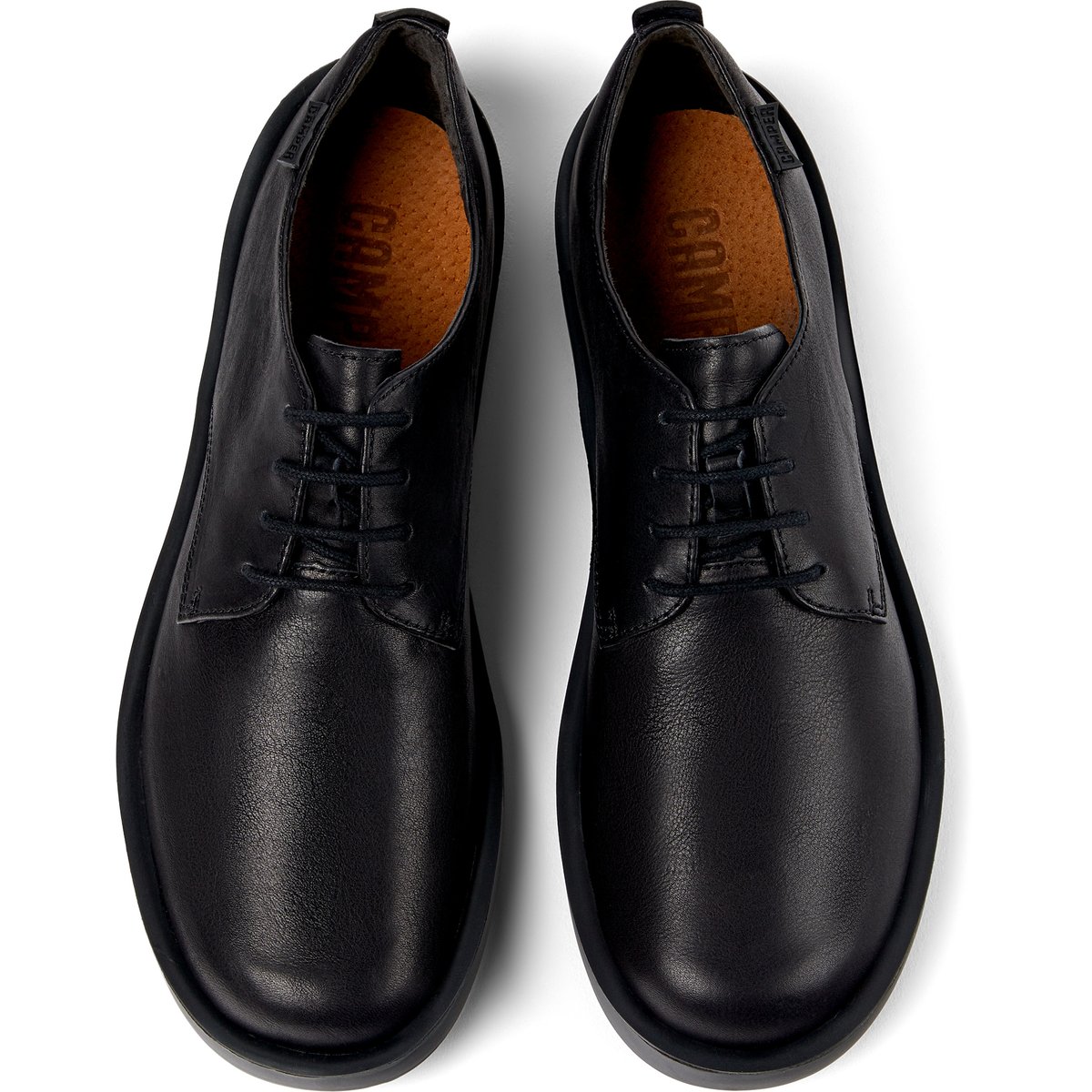 Derbies Wagon noir, CAMPER