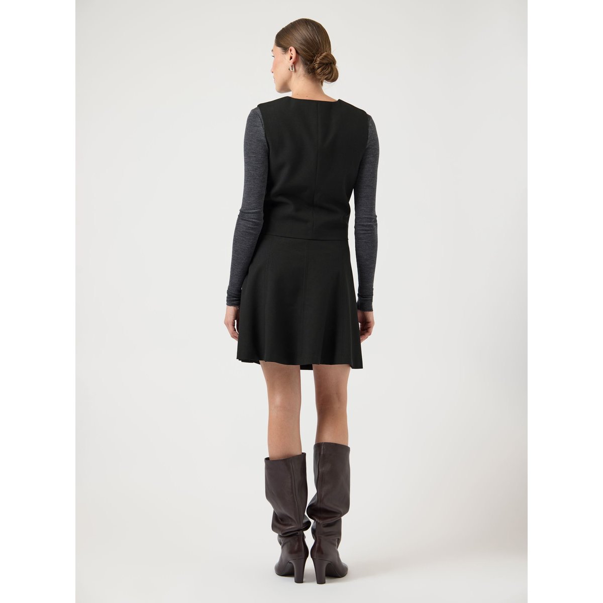 Mini-Jupe black, YAS