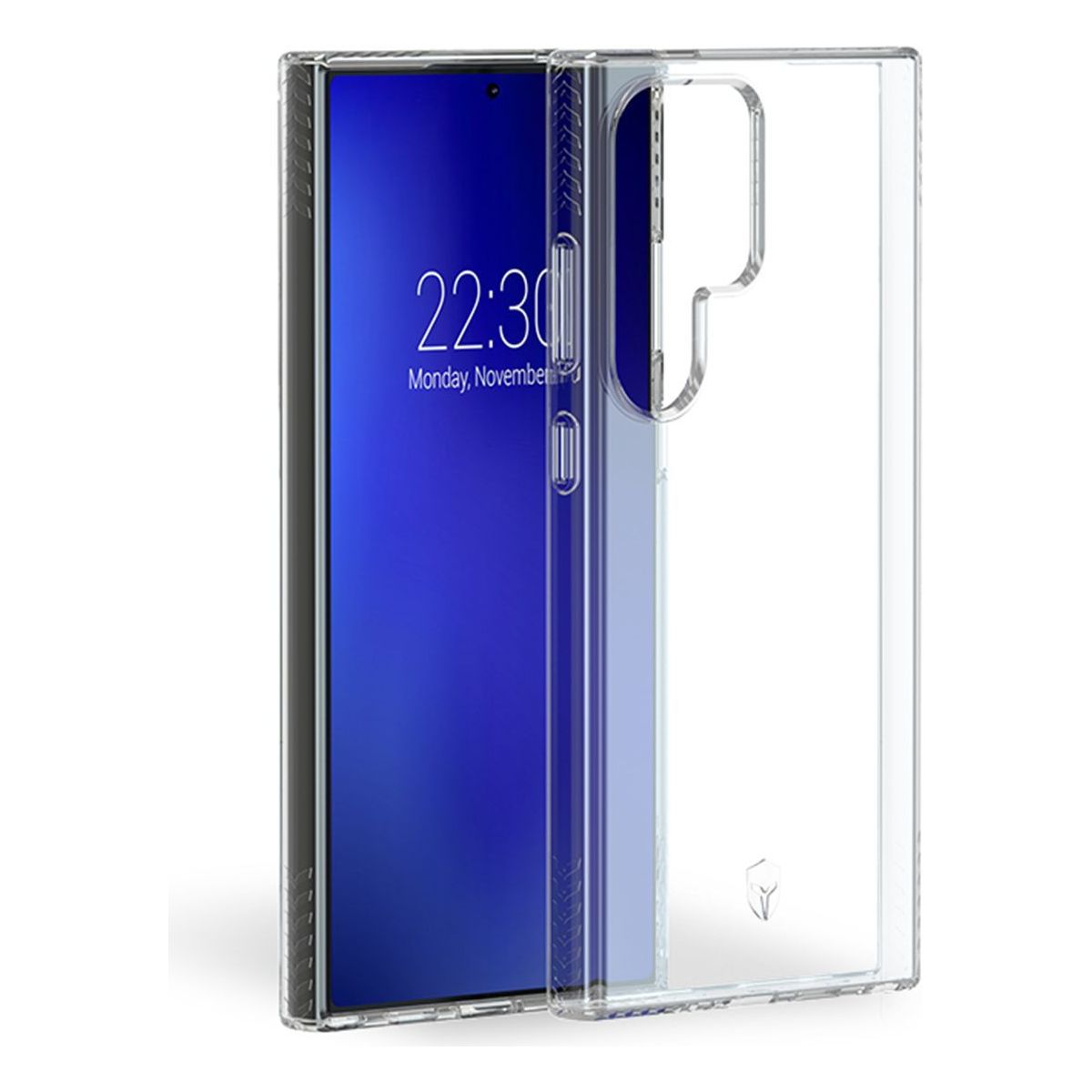 Coque Samsung Galaxy S24 Ultra transparente couleur unique, FORCE CASE
