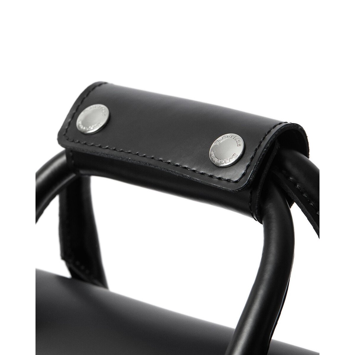 Zaino a scomparti, in pelle Kiev e Smooth nero , DR. MARTENS