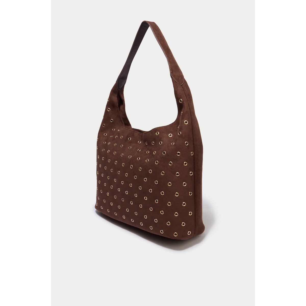 Sac aspect daim marron, CACHE CACHE