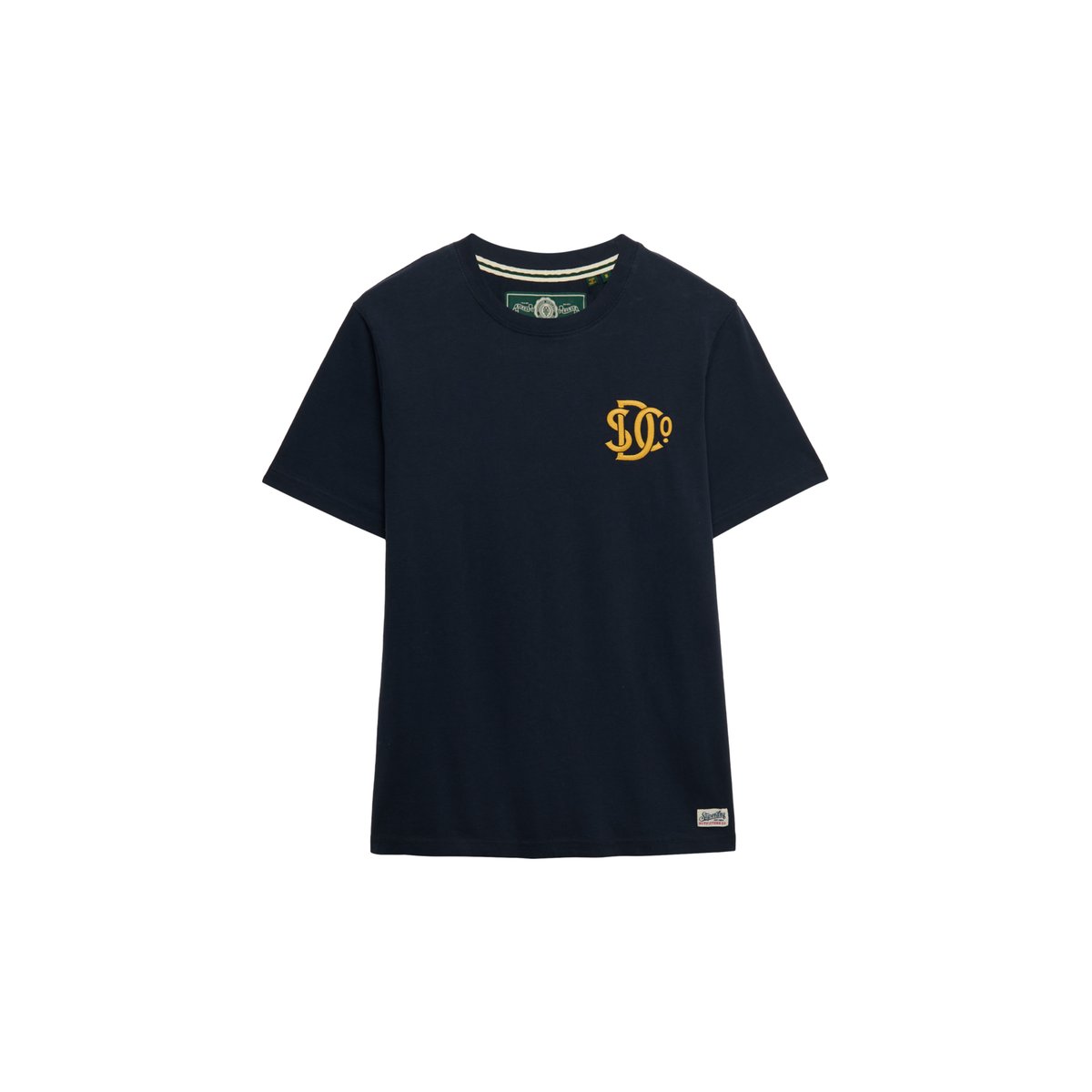 T-shirt SD&Co. Coupe Décontractée bleu marine éclipse, SUPERDRY