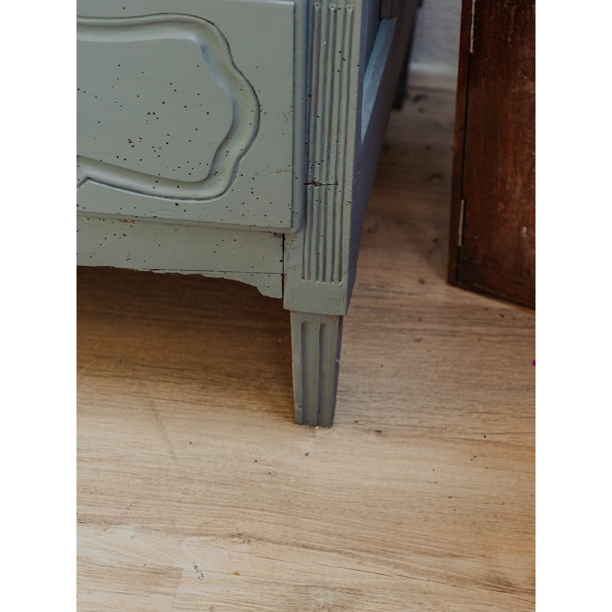 Commode en bois Olga N°331 - Bon état bois clair, DEBONGOUT