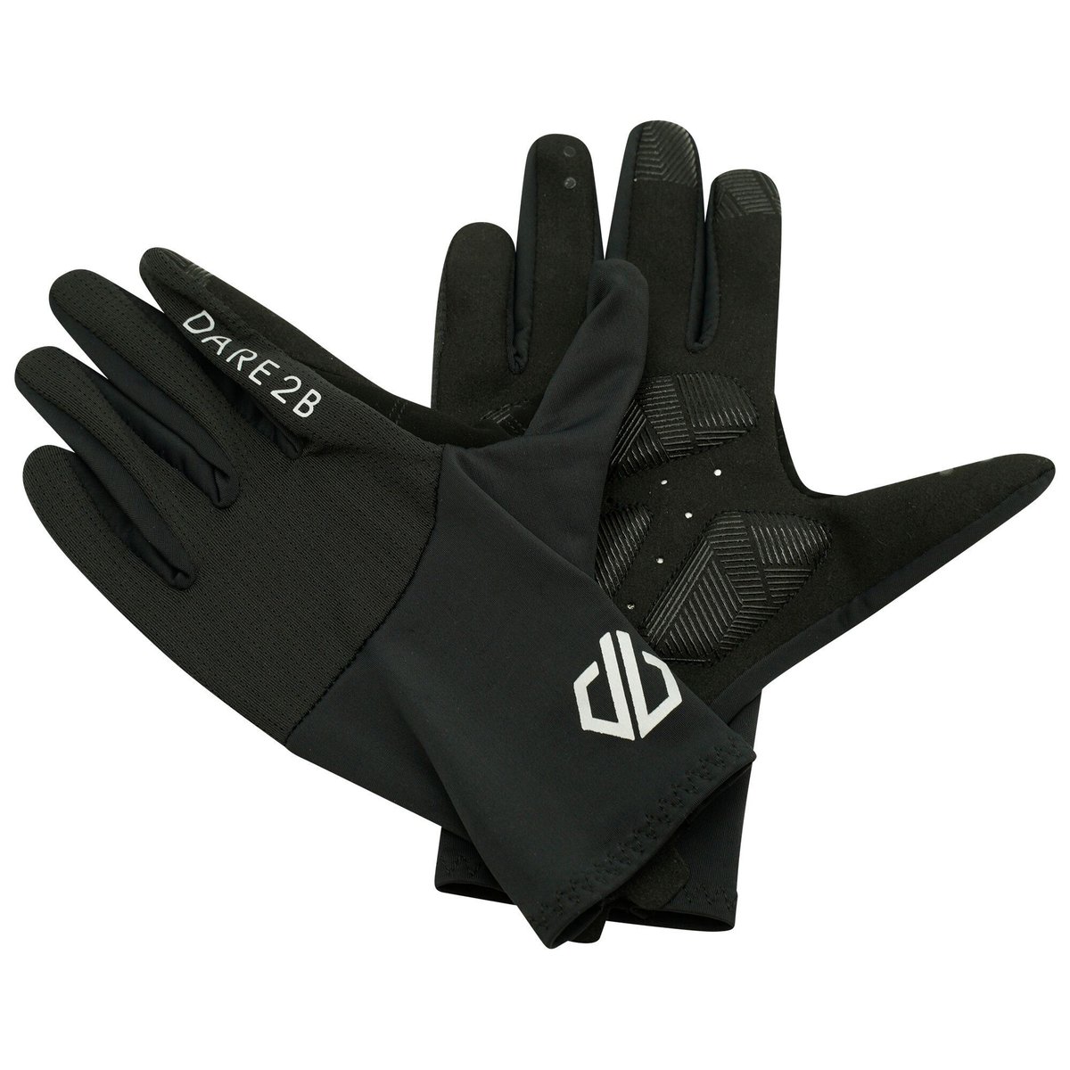 Gants de cyclisme FORCIBLE noir, DARE 2B