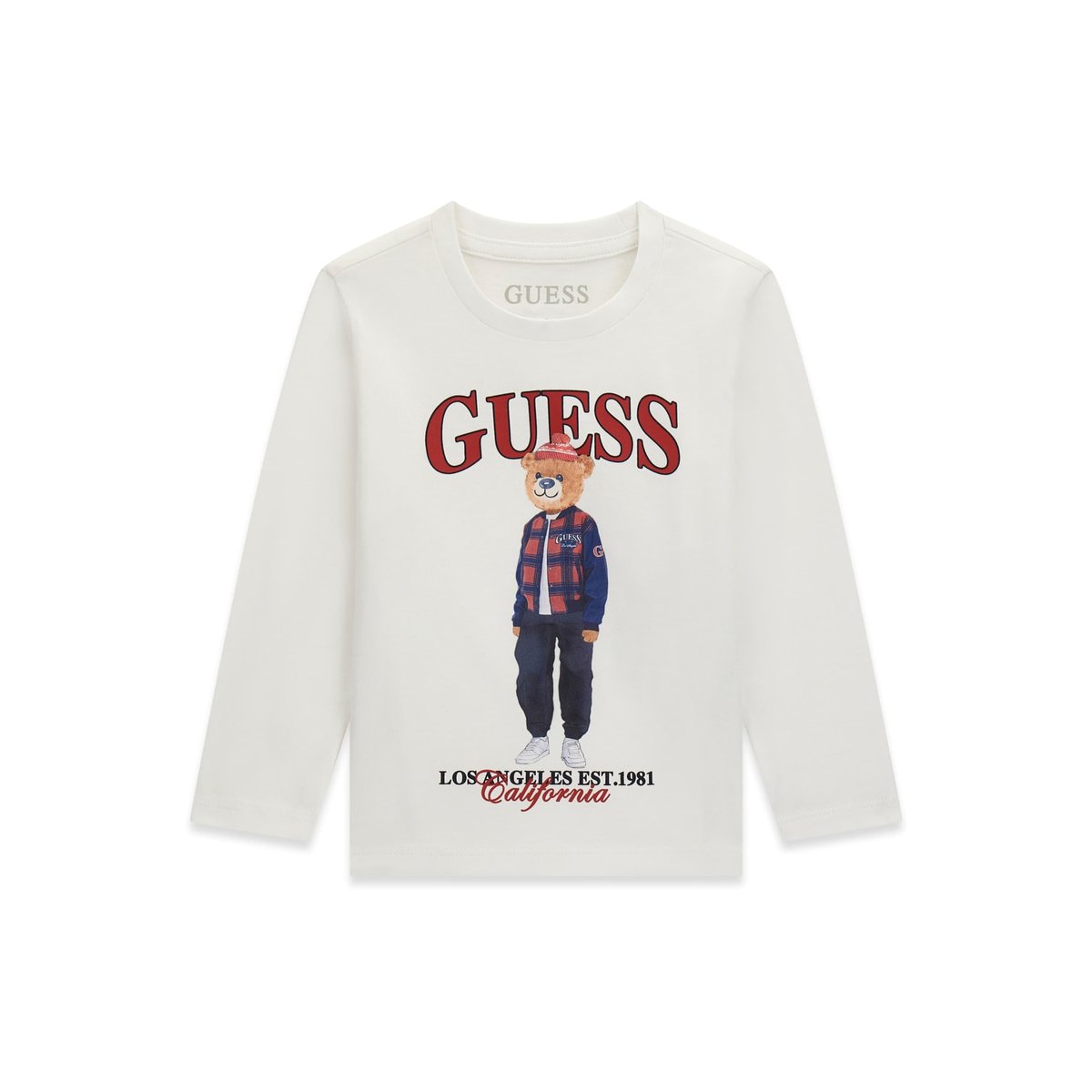 T-Shirt Imprimé blanc, GUESS KIDS