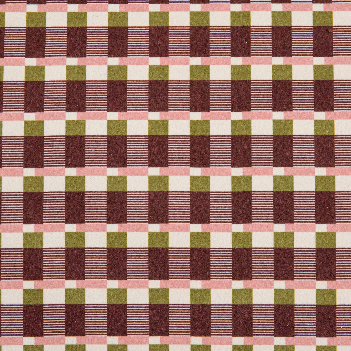Canapé droit, 2 places, motif géométrique, LANDINE imprimé, LA REDOUTE INTERIEURS