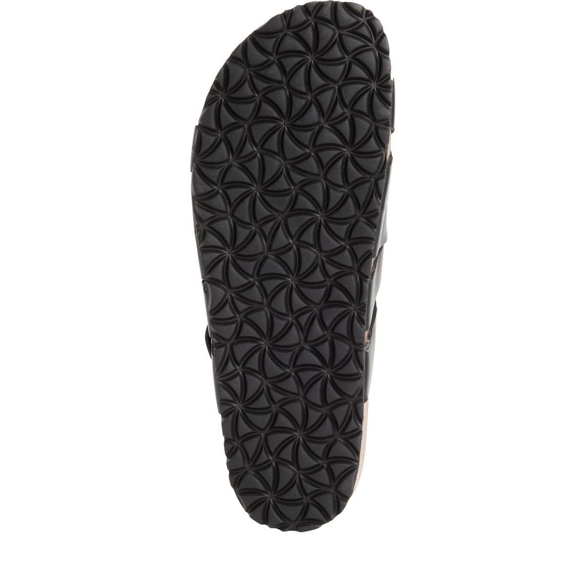Mule en cuir noir cuir, TAMARIS
