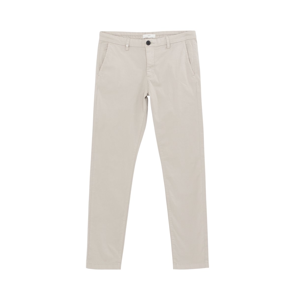 Pantalon chino slim beige écru, IKKS