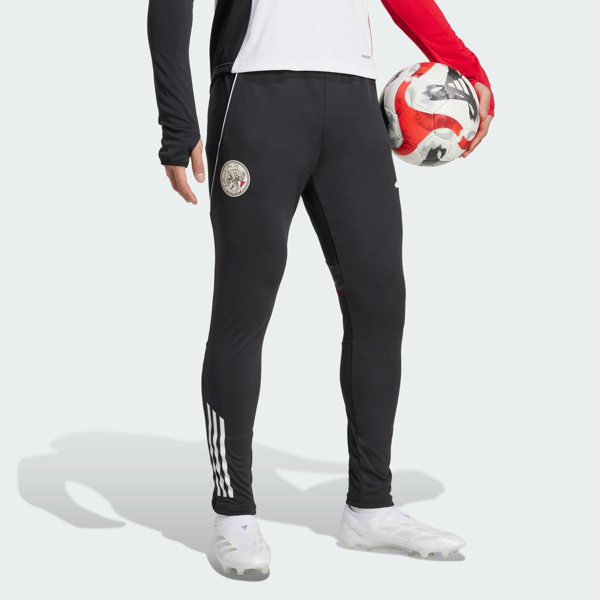 Pantalon D'entraînement Ajax Amsterdam Tiro 25 Competition Pantalon D'entraînement Ajax Amsterdam Tiro 25 Competition black / white / bold red, adidas Performance