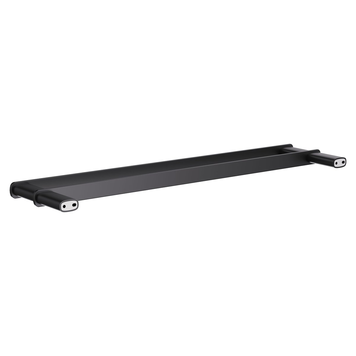 Porte-serviette en aluminium, REMIX noir, SENSEA