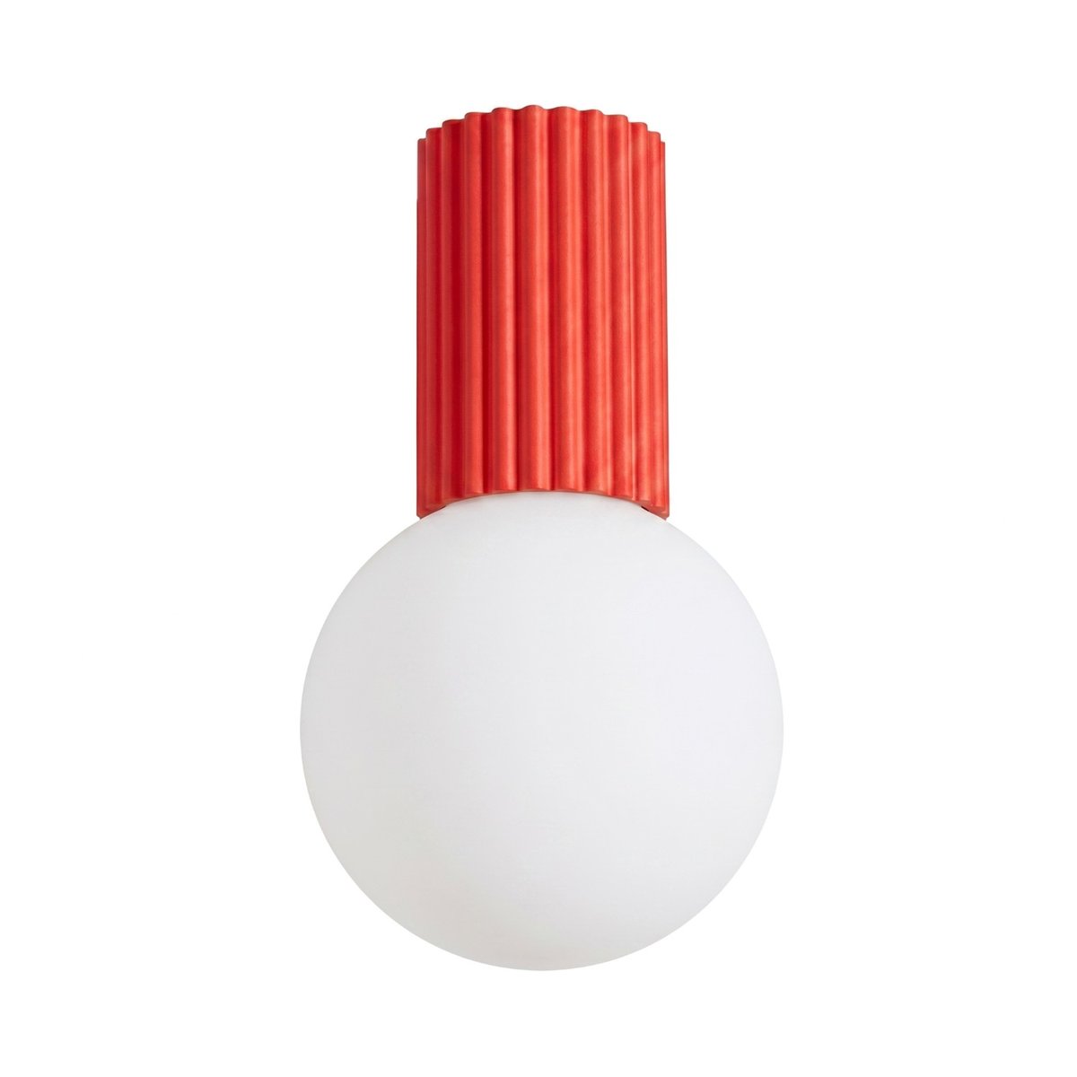 Plafonnier Aluminium Rouge G9 1 Halo rouge, EDEN