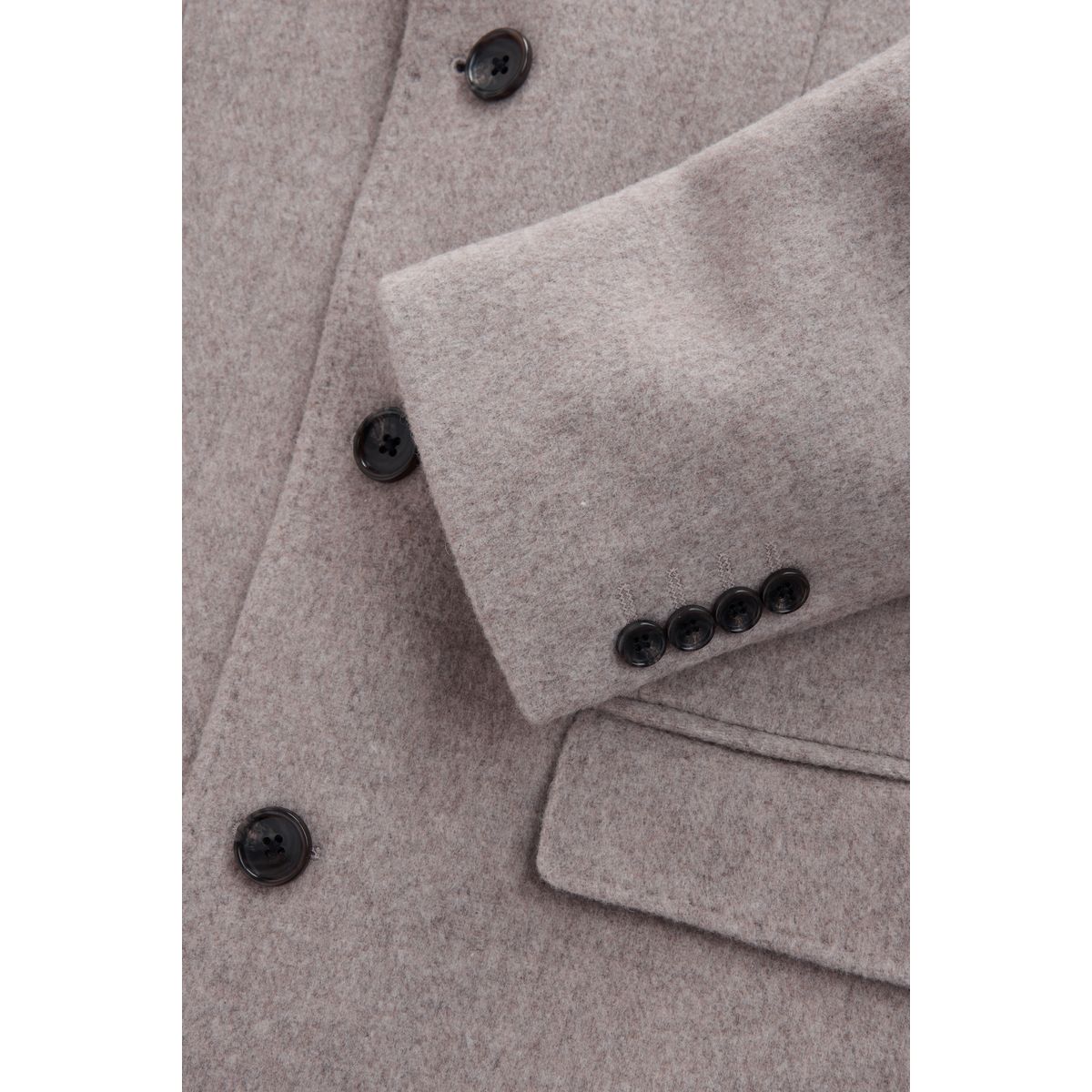Manteau epsom en laine douce Signature crème, NEXT