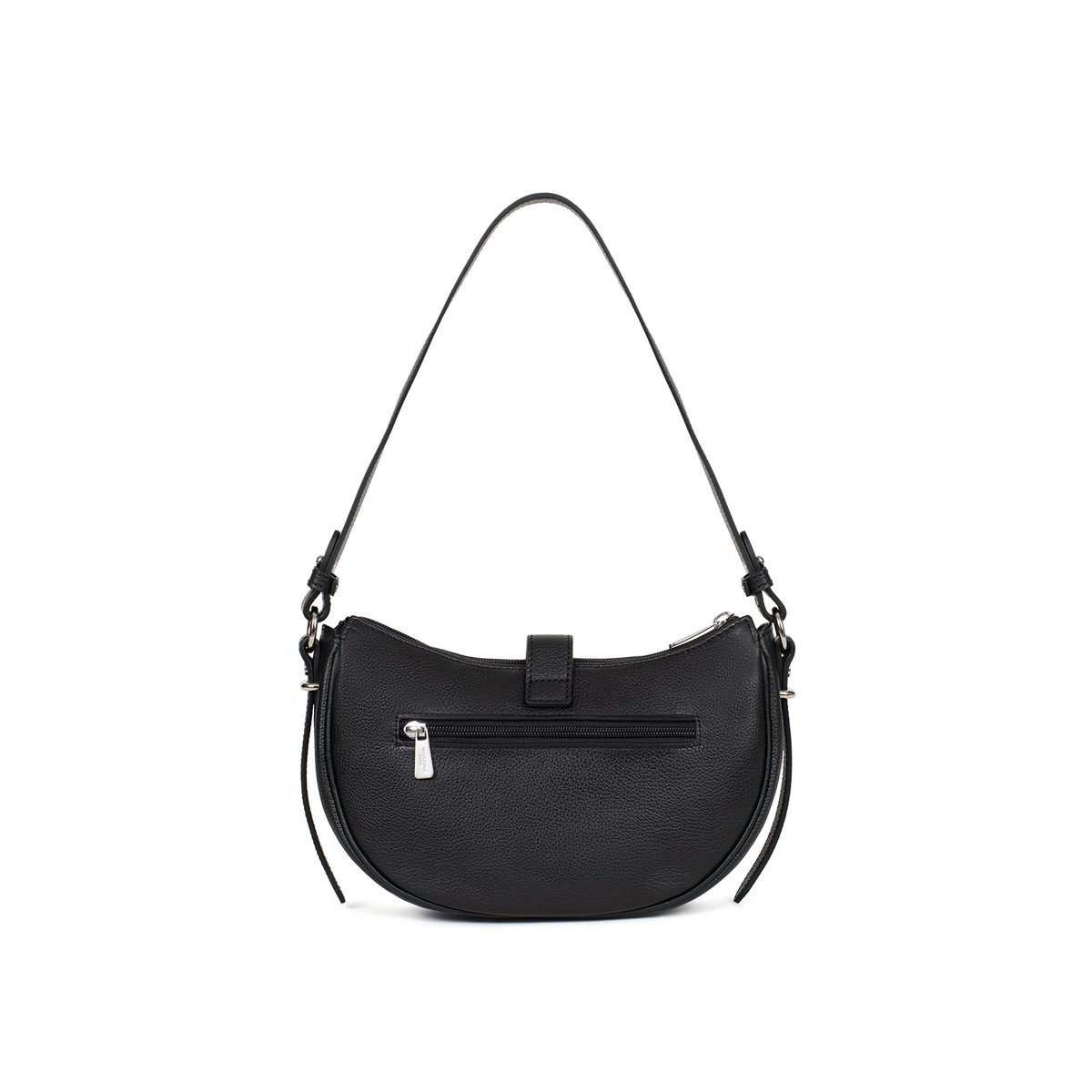 Sac porté épaule 1 anse  AURORE noir, HEXAGONA