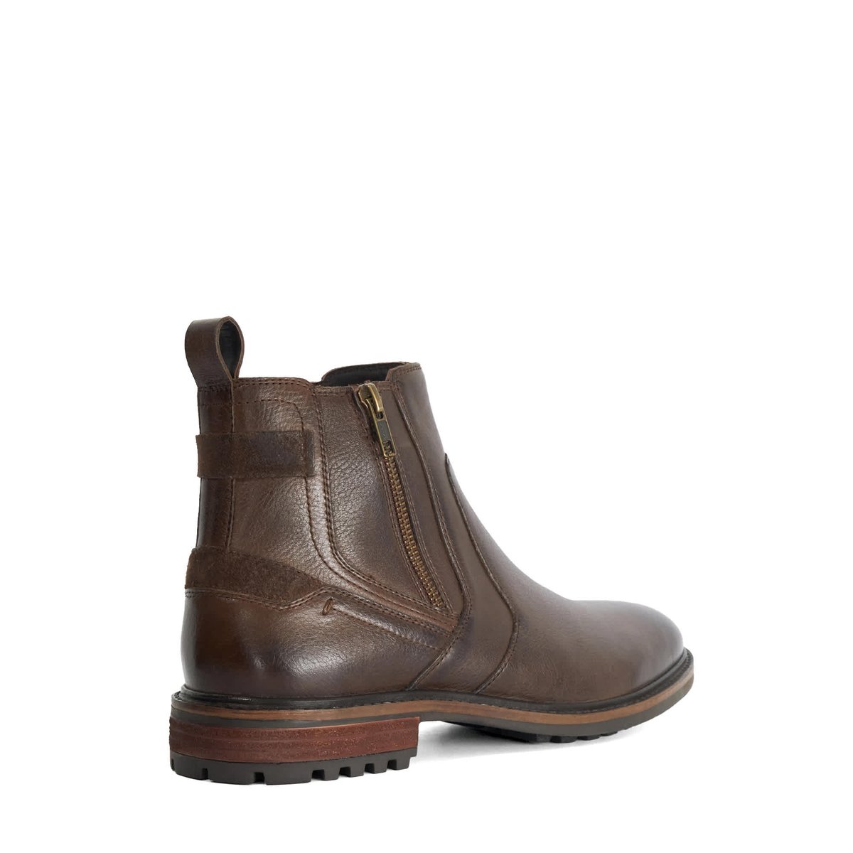 Bottines zippées - SCOUTER dark brown-leather, DUNE LONDON