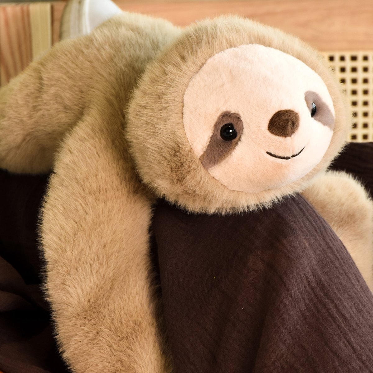 Peluche PODCOLL beige, HISTOIRE D'OURS