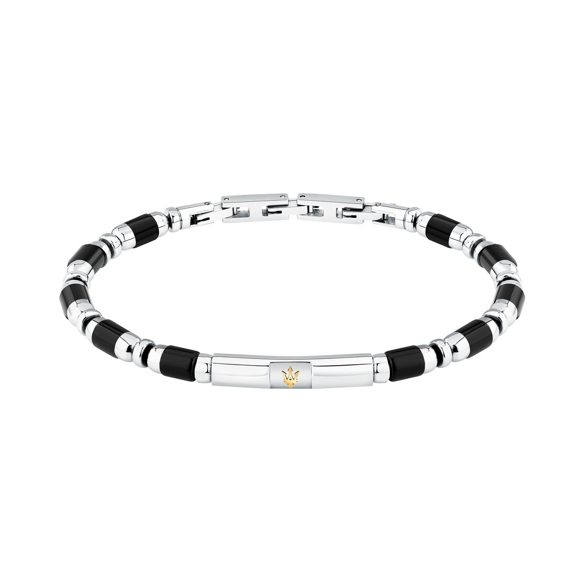 Bracelet ICONIC noir, MASERATI
