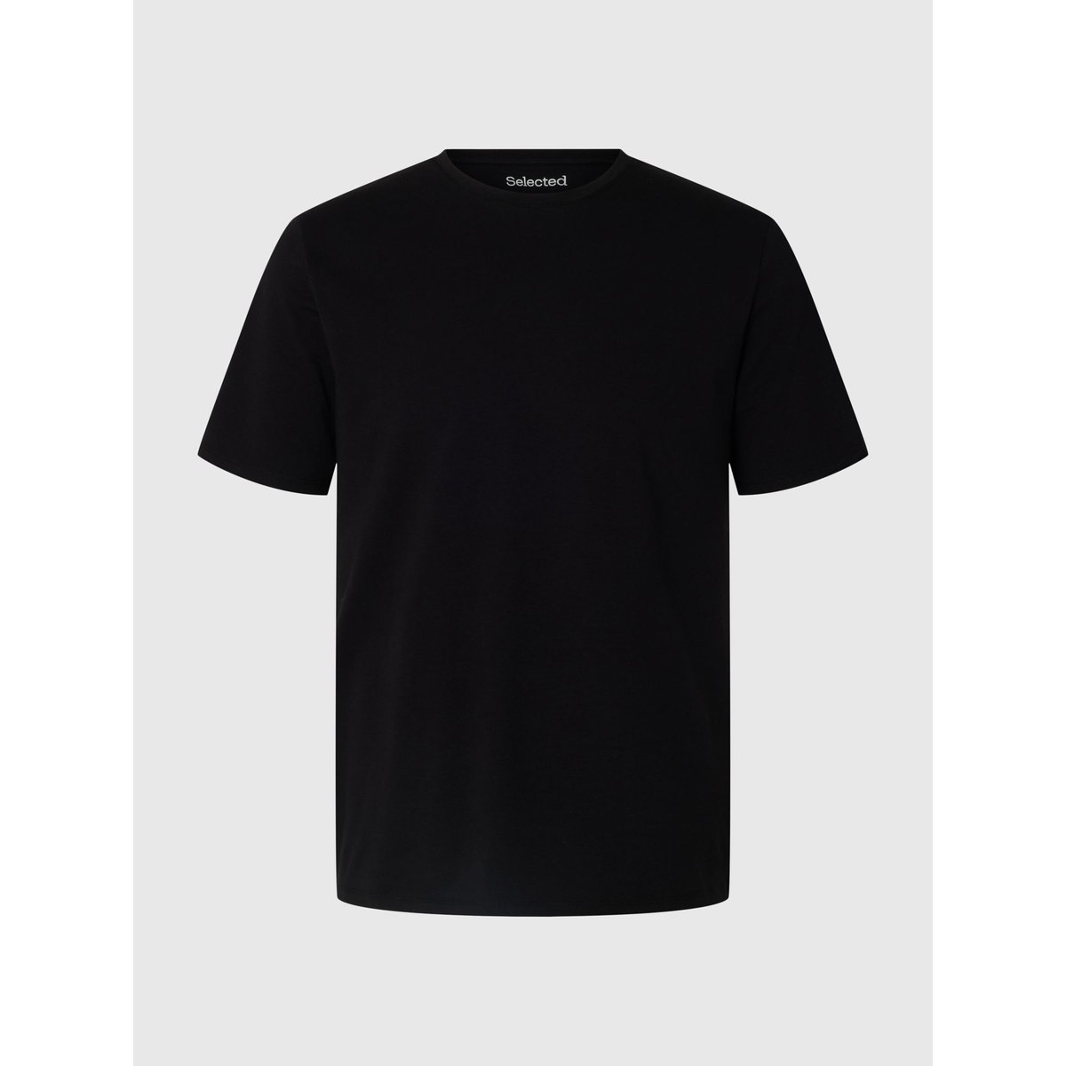 T-Shirt Ras Du Cou noir - black1, SELECTED