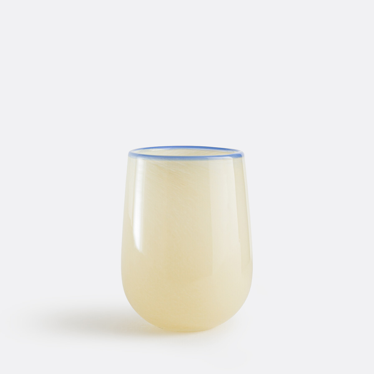 Vase en verre coloré, hauteur 16,5 cm, AZYO jaune, LA REDOUTE INTERIEURS