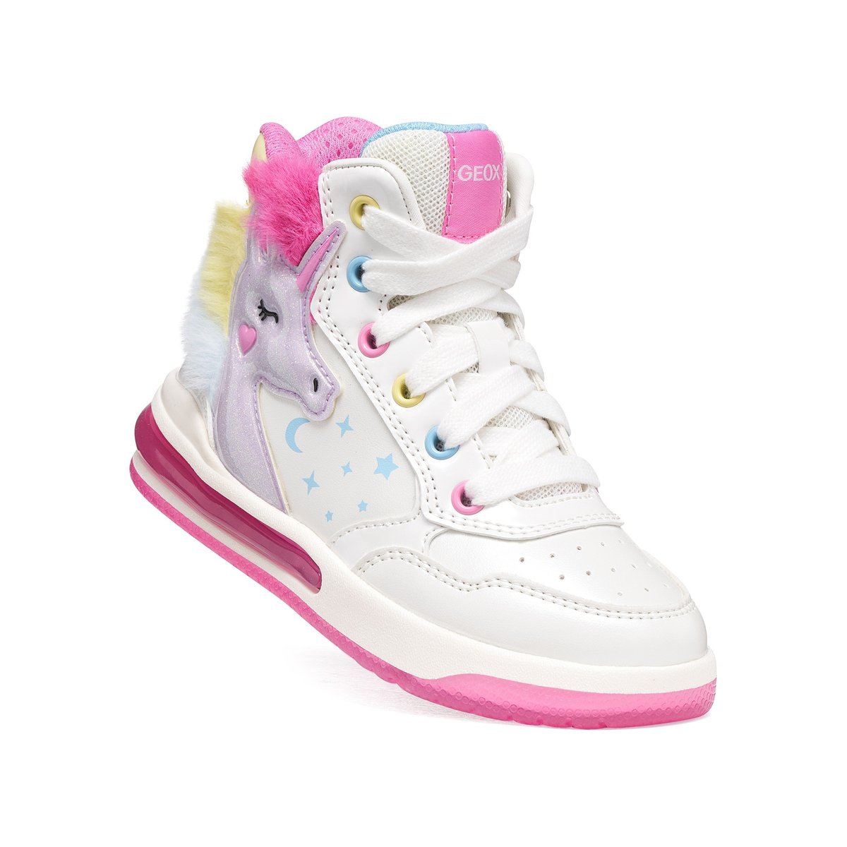 Baskets À Led  J SKETLITE blanc/multicolore, GEOX
