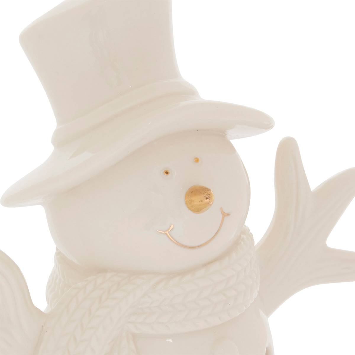 BN CERAMIQUE BLANC H22,8 blanc, FEERIC LIGHTS & CHRISTMAS