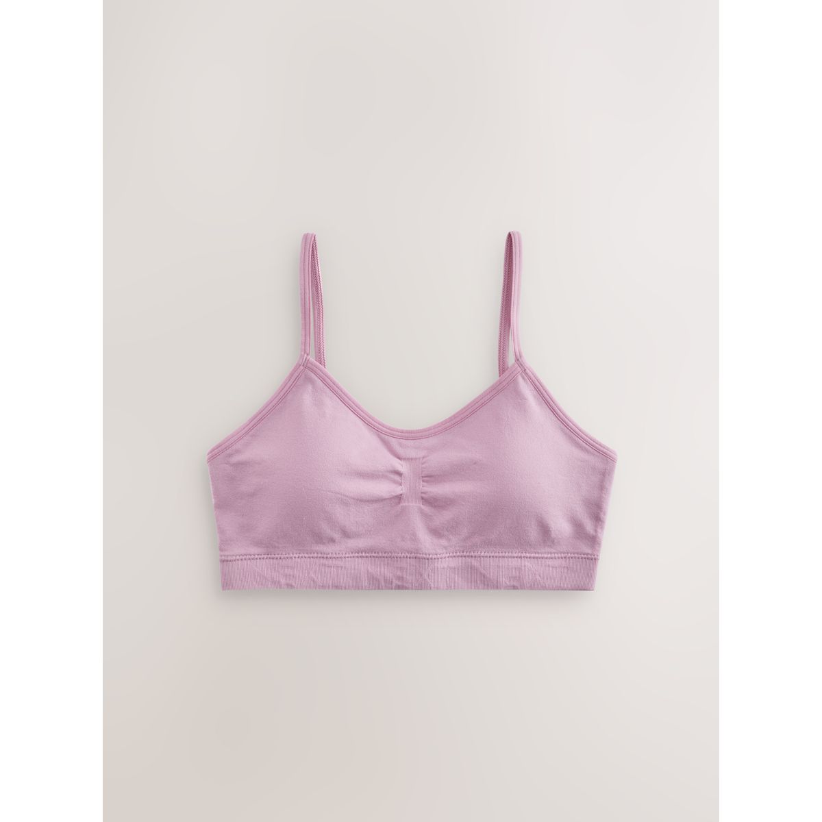 Hauts courts sans coutures, lot de 2 rose/violet, NEXT
