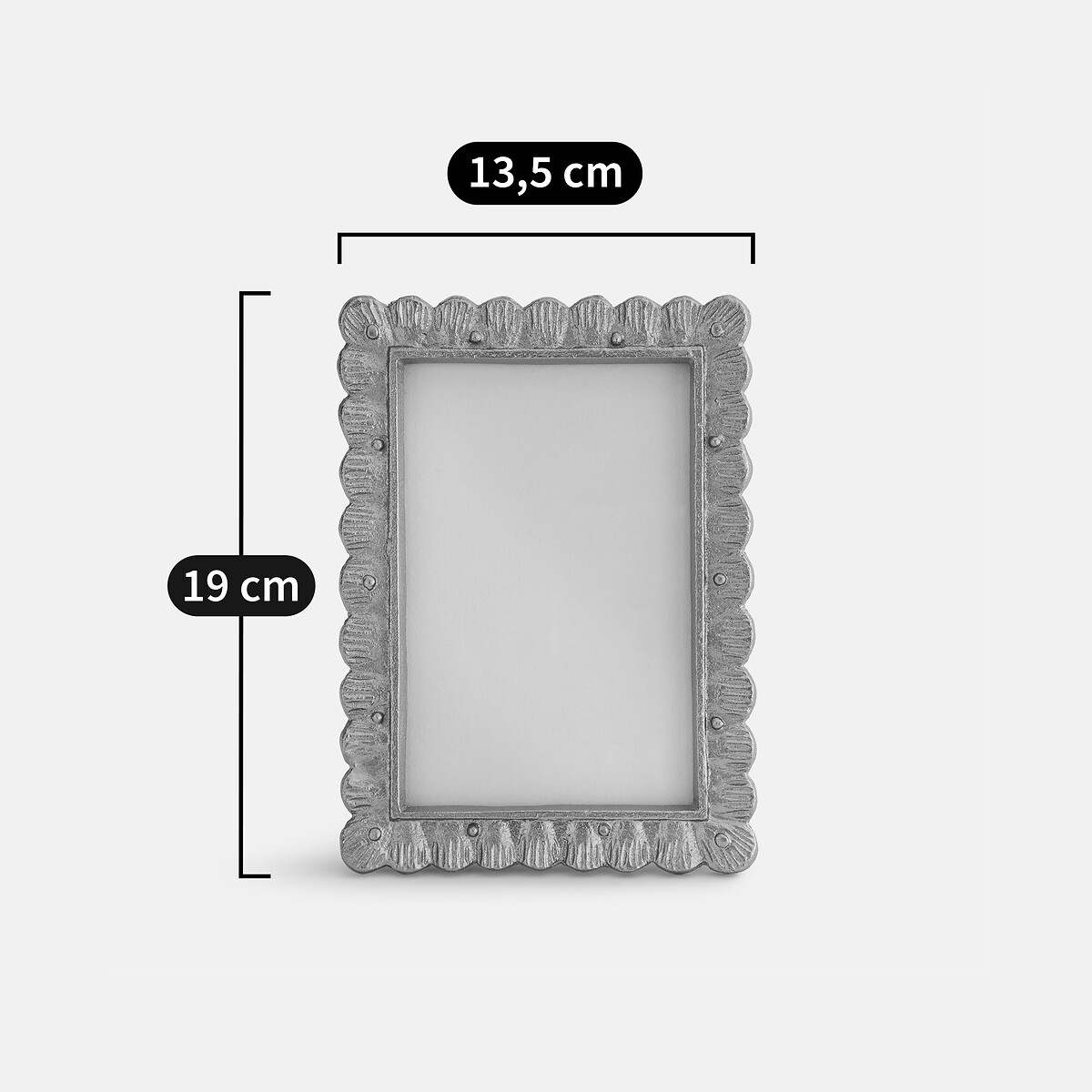 Eleni Brass Photo Frame, 13.5 X 19cm brass, LA REDOUTE INTERIEURS