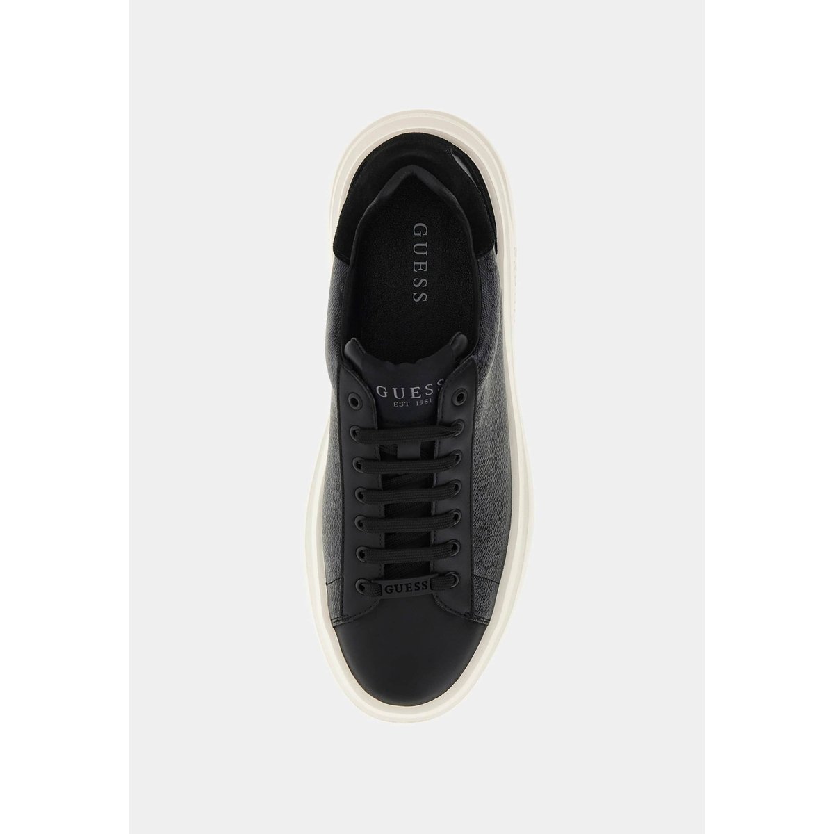 Sneaker Elba Logo 4G noir, GUESS