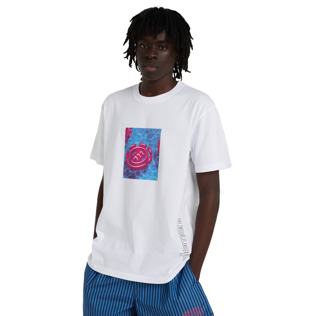 T-Shirt à manches courtes FLOATIE blanc optic white, ELEMENT