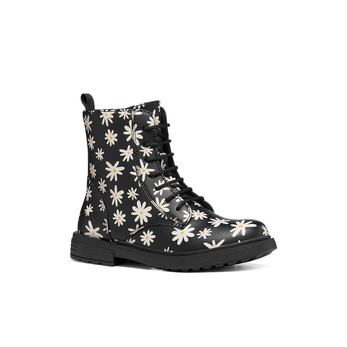 Bottines à lacets, ECLAIR noir/blanc, GEOX