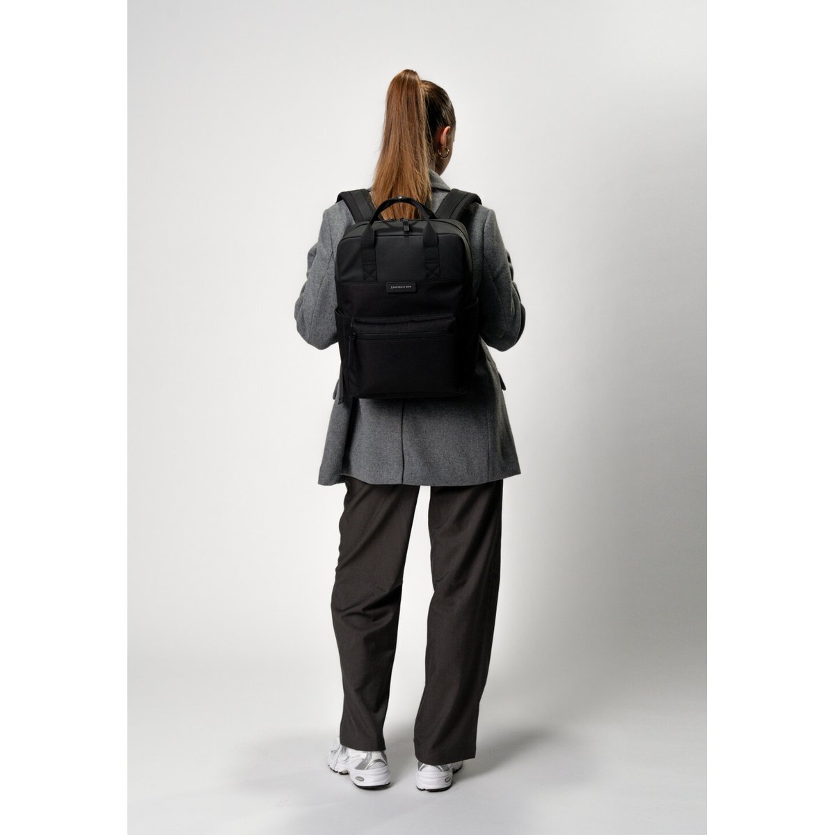 Rucksack BERGEN PRO noir, KAPTEN & SON