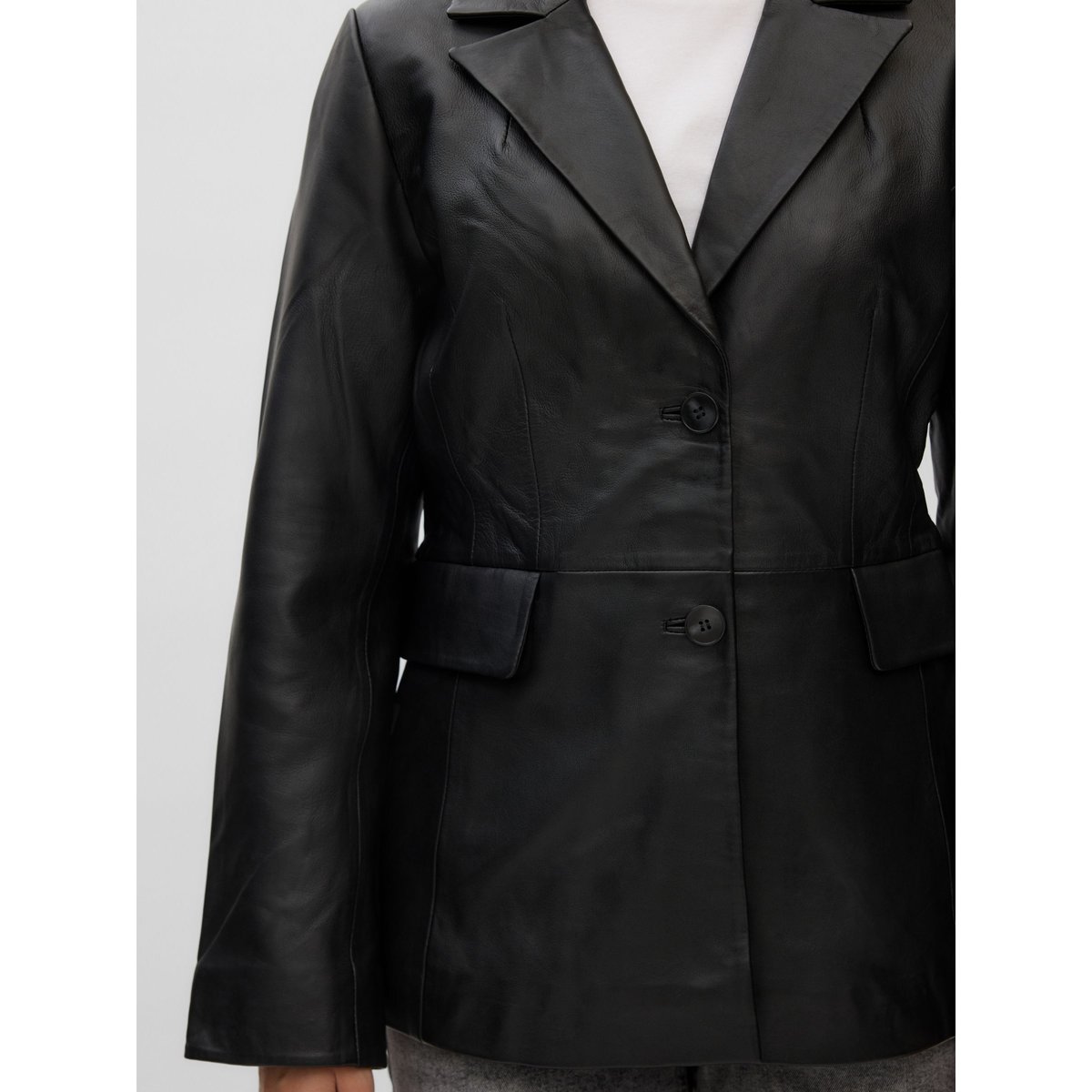 Veste En Cuir black 1, VERO MODA