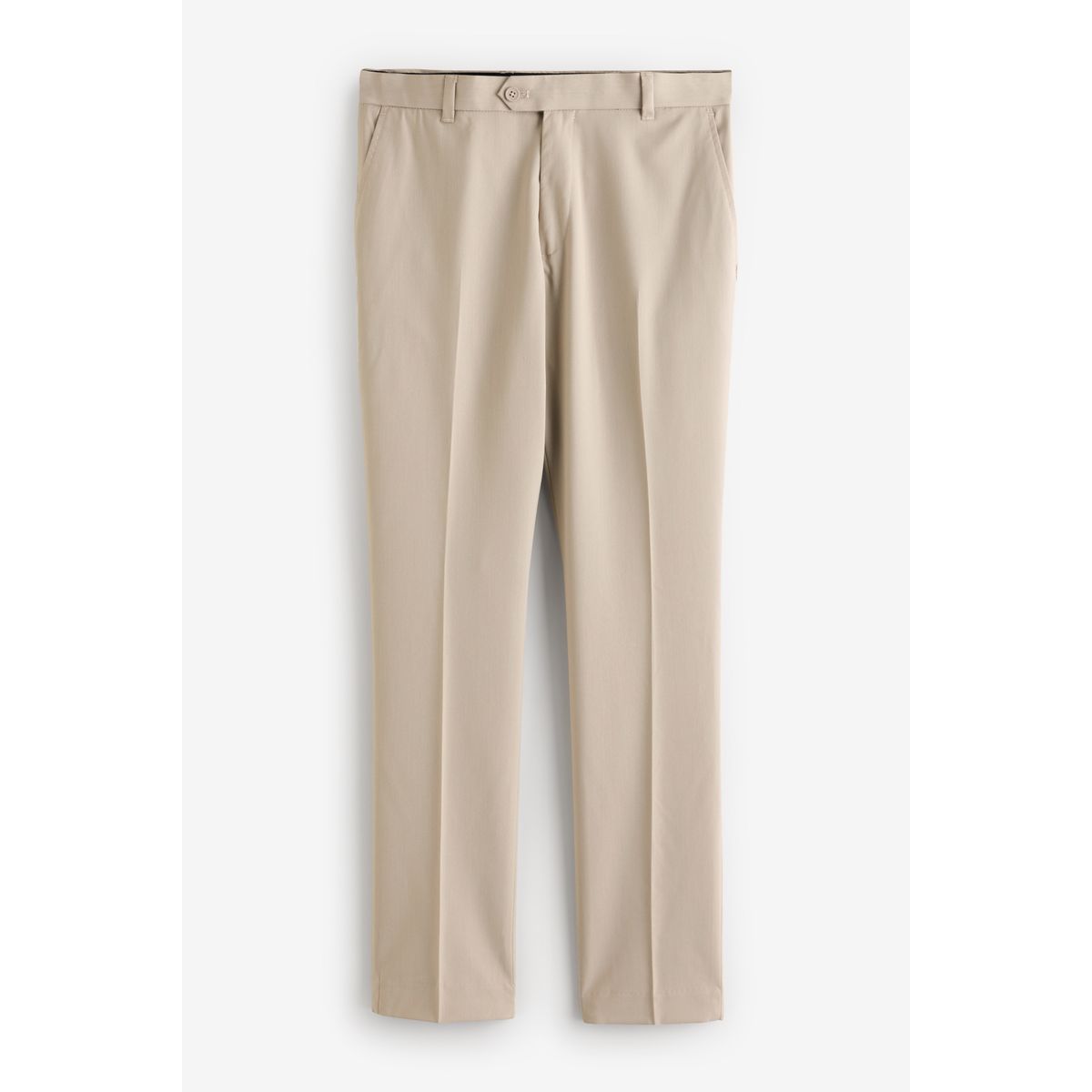 Pantalon habillé stretch coupe slim naturel, NEXT