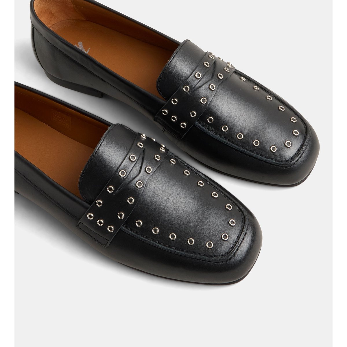 Mocassins carla cuir noir, GALERIES LAFAYETTE